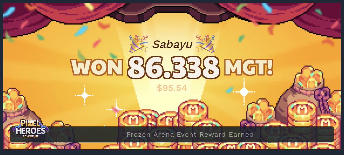 sabayu27's tweet photo. P2a reward
#PixelHeroesAdventure 
#cross 
@PixelHeroesMMO https://t.co/l3FSjXF1Ed