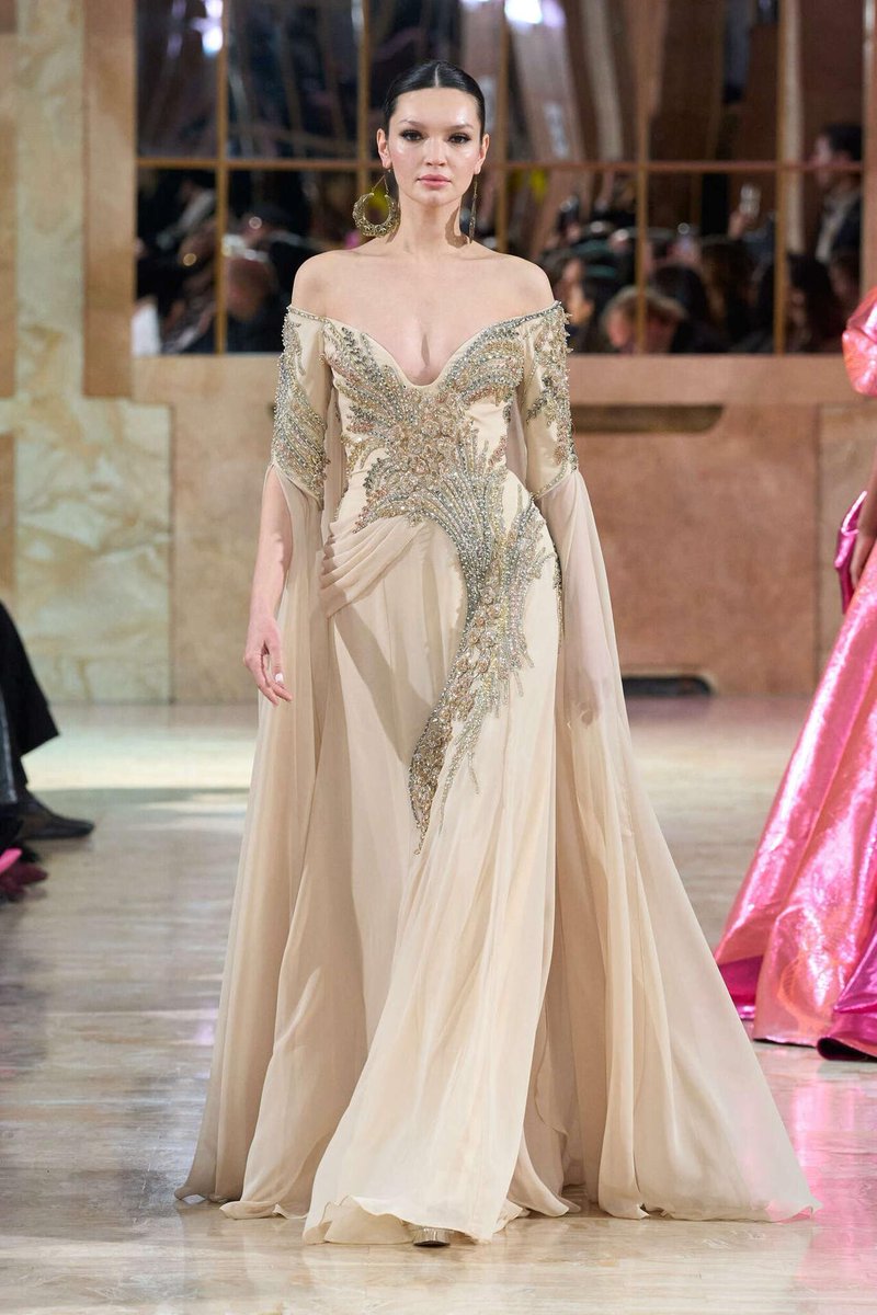 kendam_com's tweet photo. Robert Abi Nader Spring Summer 2026 Haute Couture collection fashion show at Paris Couture Week SS26 (January 28, 2026) https://t.co/L45sDcuobW

#RobertAbiNader #Hautecouture #SS26HC #Runway #CoutureWeek #Paris #FashionWeek #Kendam https://t.co/tsIQACp4yG