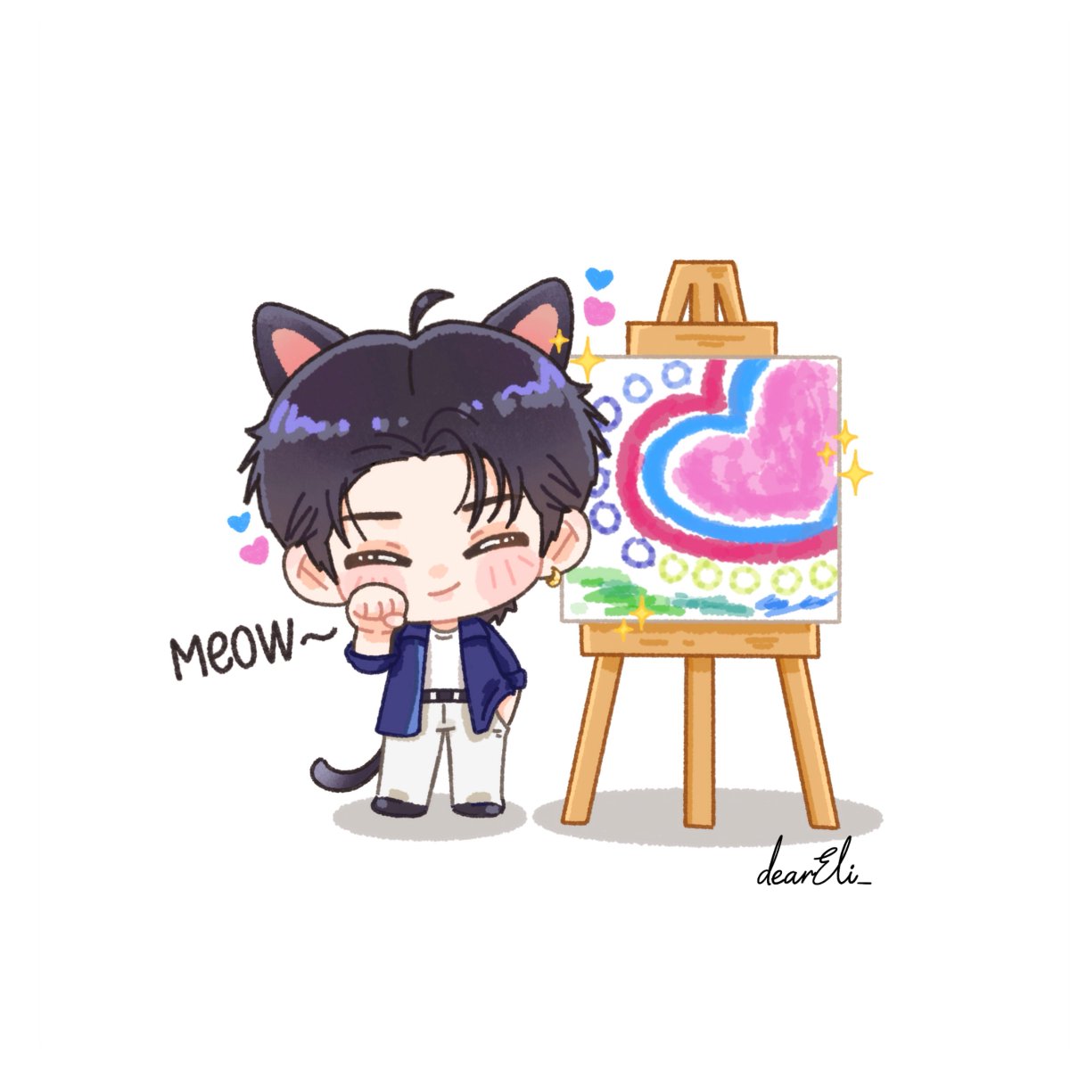 dearEli_'s tweet image. Meow..?🐱🎨

HAIER EST

#HaierPopUpxEst #est_rvp