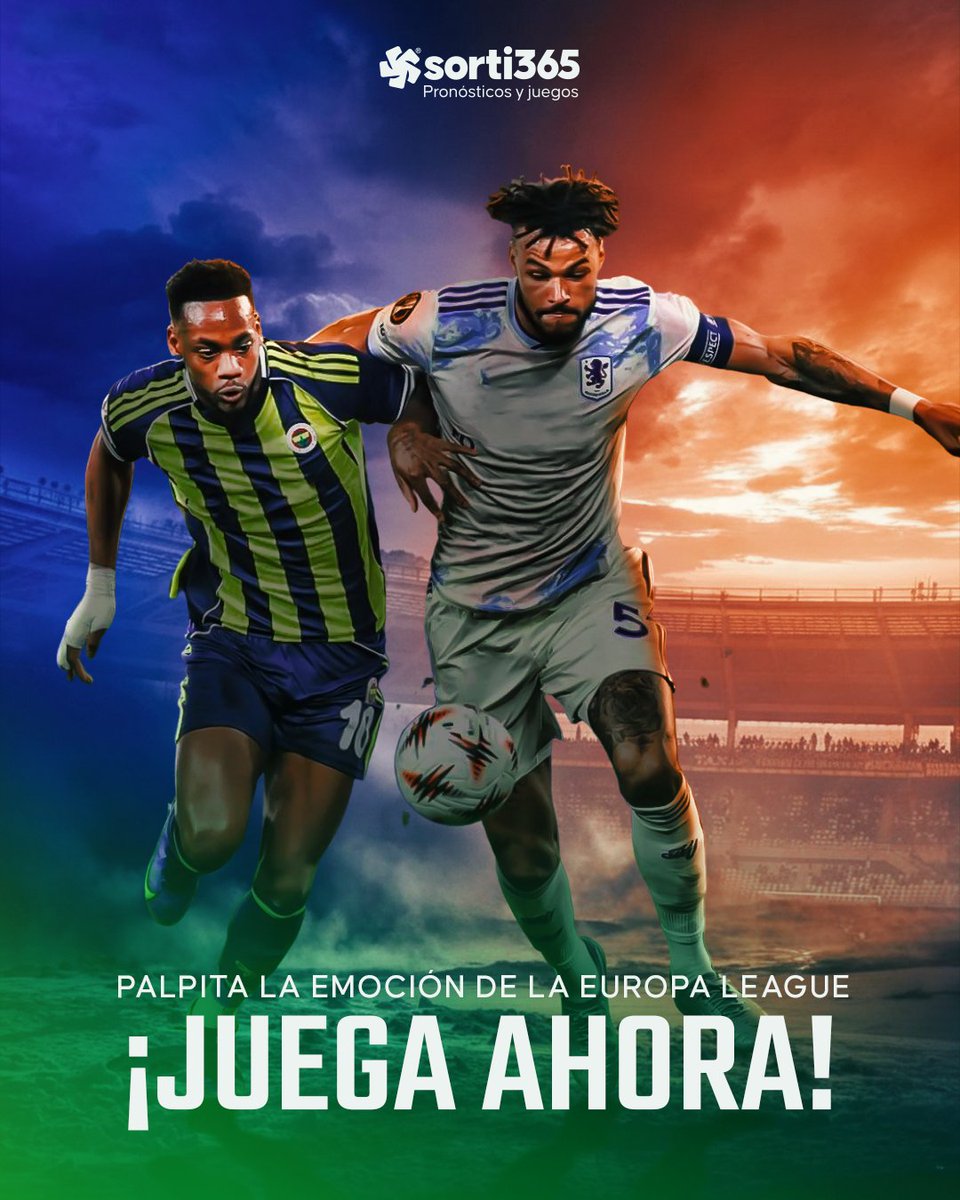sortioficial's tweet photo. ¡Palpita la emoción de la Europa League! 🏆🔥
No te quedes fuera de la jugada. 

👉 Arma tus pronósticos hoy en https://t.co/ZoIXZKOfc9

🔞 +18 | Juega responsable
#EuropaLeague #Sorti365 #UEL #FutbolEuropeo #JuegaAhora https://t.co/ZVgfWdoIhb
