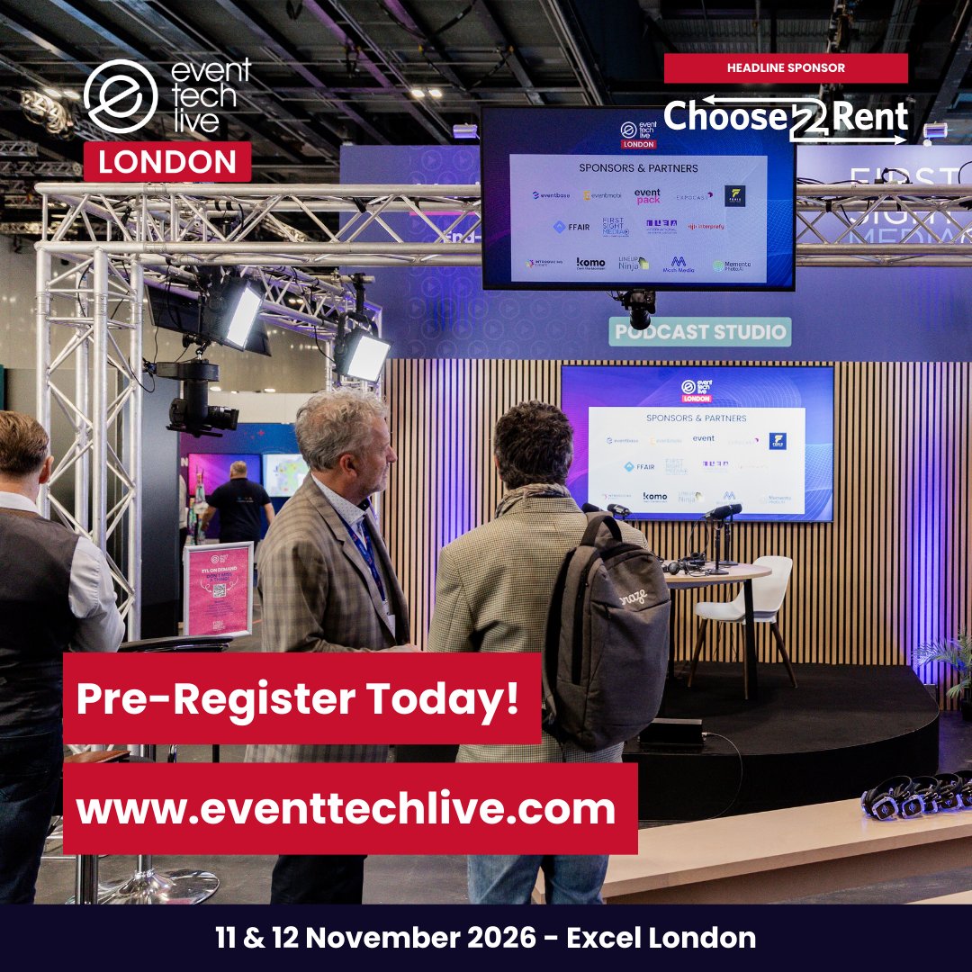 Event Tech Live tweet media