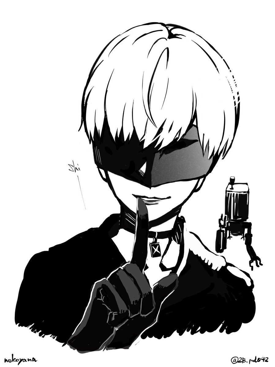 2B_pod042's tweet photo. 明日は何の日か知ってますか？
答えは……秘密です。 https://t.co/GNAYgYL4TV
