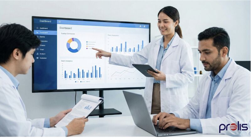 Picture a quality team preparing a report.
Instead of:
- Chasing spreadsheets
- Verifying data manually
- Cross-checking systems

Everything is already aligned and accessible.
Less effort. More confidence. Better outcomes.

#LabEfficiency  #QualityManagement #Prolis