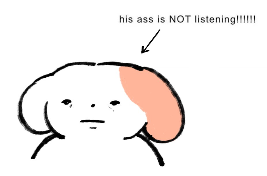 even inunu gets tired