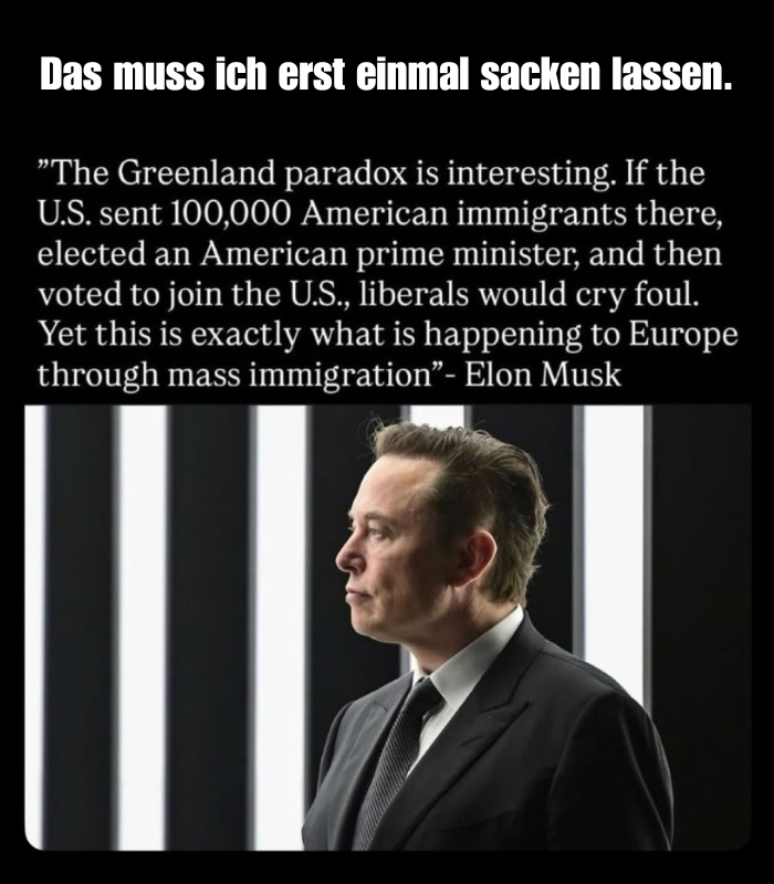 Vorsicht beim Denken.