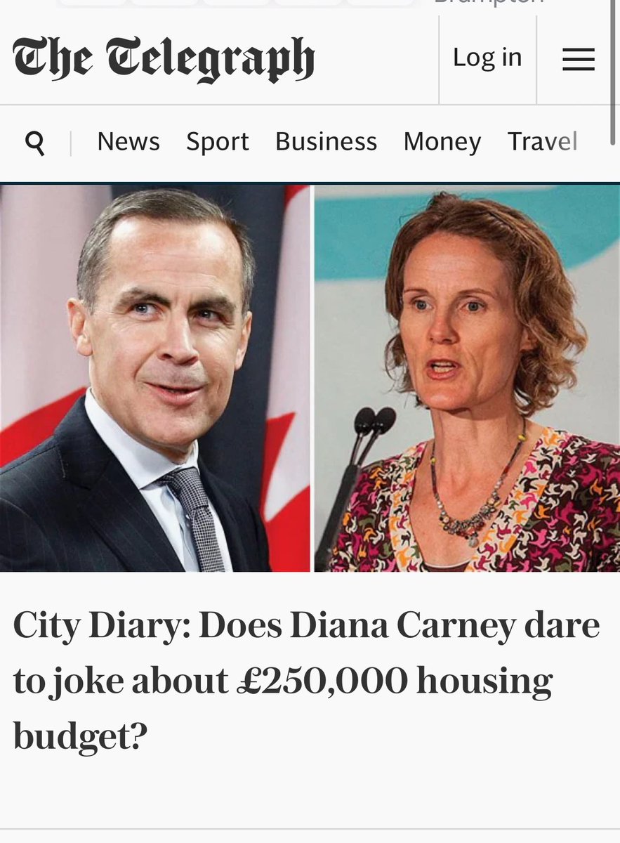 🚨 In 2013, a £5,000-per-week housing allowance was called ‘not enough’ to live in London by the Carney Family. 

Today, the same circles lecture ordinary families about affordability, groceries and sacrifice.

<a href="/MarkJCarney/">Mark Carney</a>  <a href="/CanadianPM/">Prime Minister of Canada</a> 

Hard to take middle-class advice from