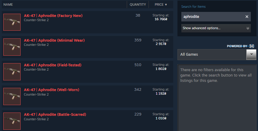 💵 Prices on the new CS2 limited item are really surprising…

Exactly one week has passed since the limited item's release — and the first copies are already popping up on the Market. From the current listings, we can already sketch out a rough idea of the average price for this