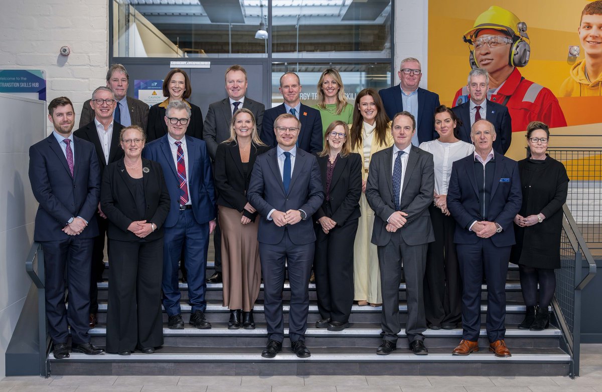 mgshanks's tweet photo. Today the North Sea Future Board met for the first time in Aberdeen.

Industry experts across the sector, supply chains &amp; trade unions came together to ensure workers, communities and businesses are supported in the energy transition and deliver a bright future for the North Sea. https://t.co/7GZATXOJYu