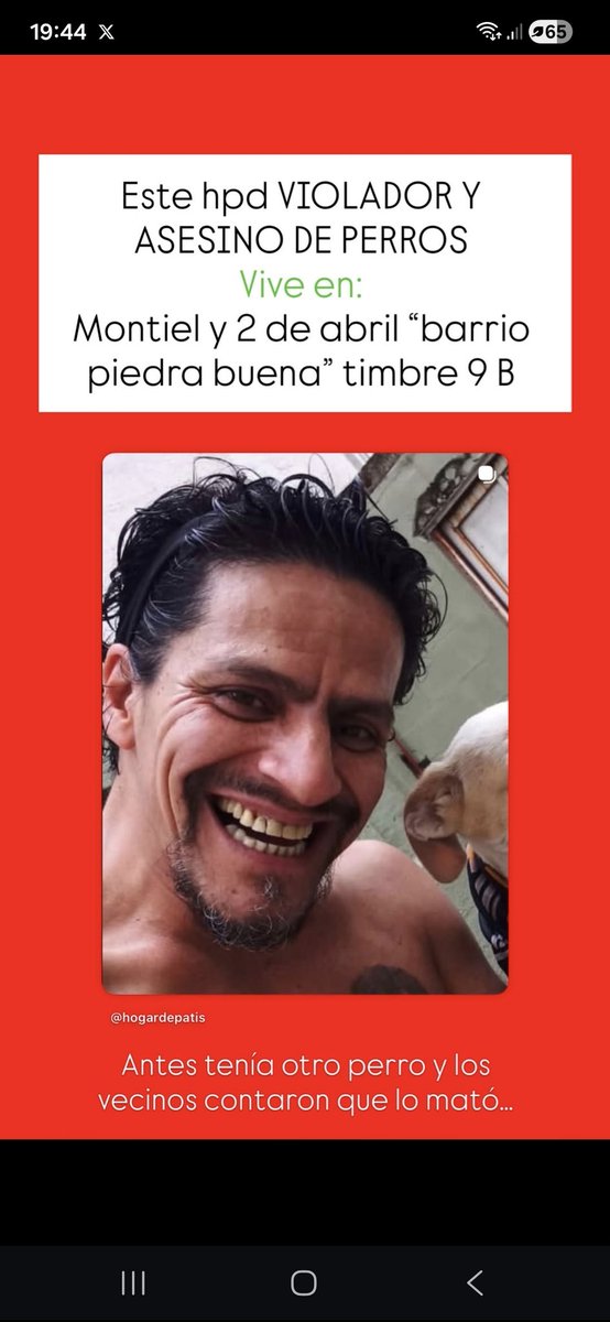 Lalysole's tweet image. La mamá del violador mas loca que el... lpm