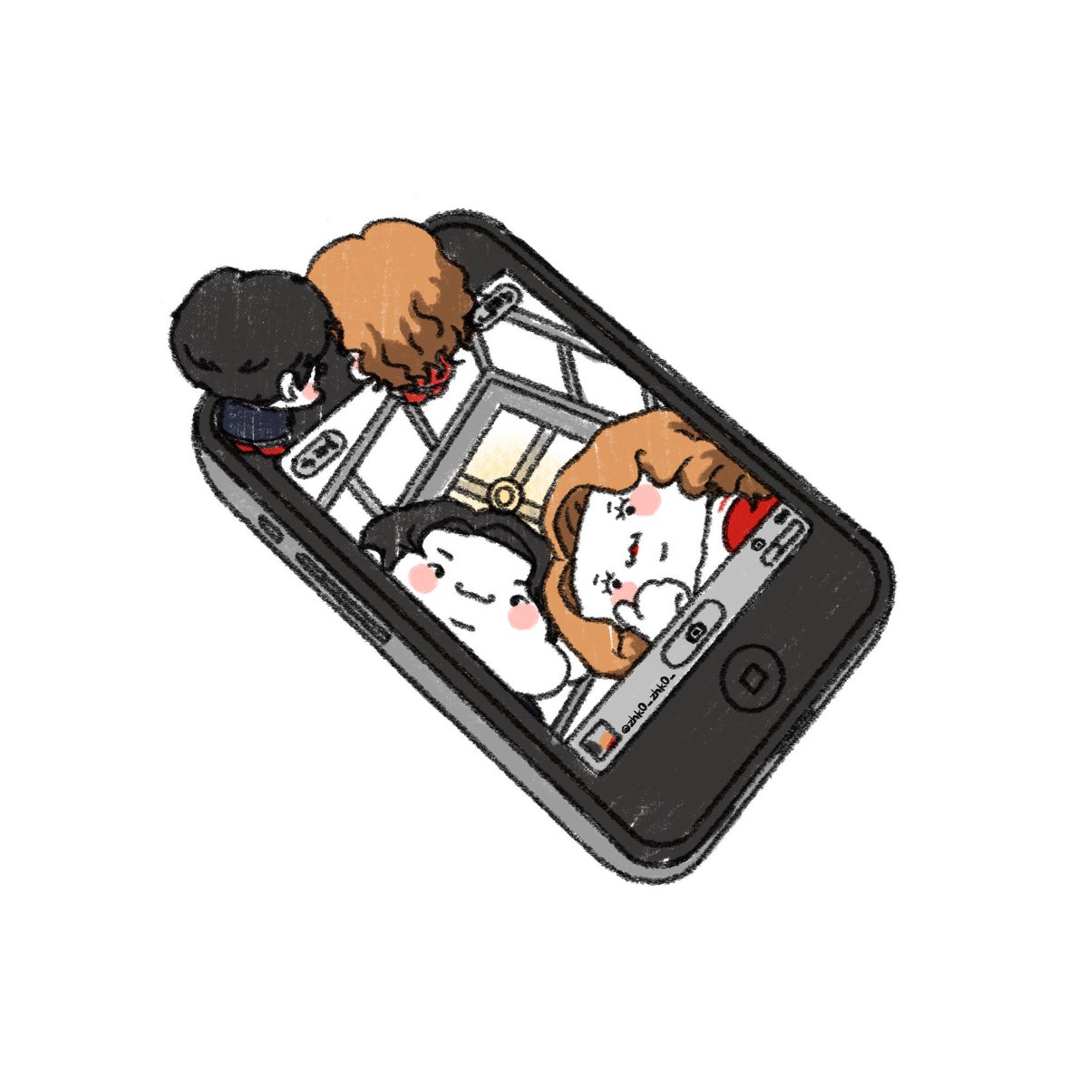 요즘 유행하는 그거 찍은 찰리와 롤라
#신재범 #서경수