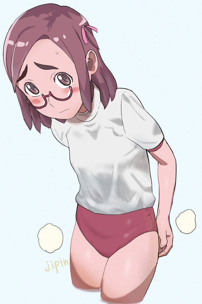 怪談その2。アニメ本編の体操服は短パンですが、そんなの関係ねえ。 