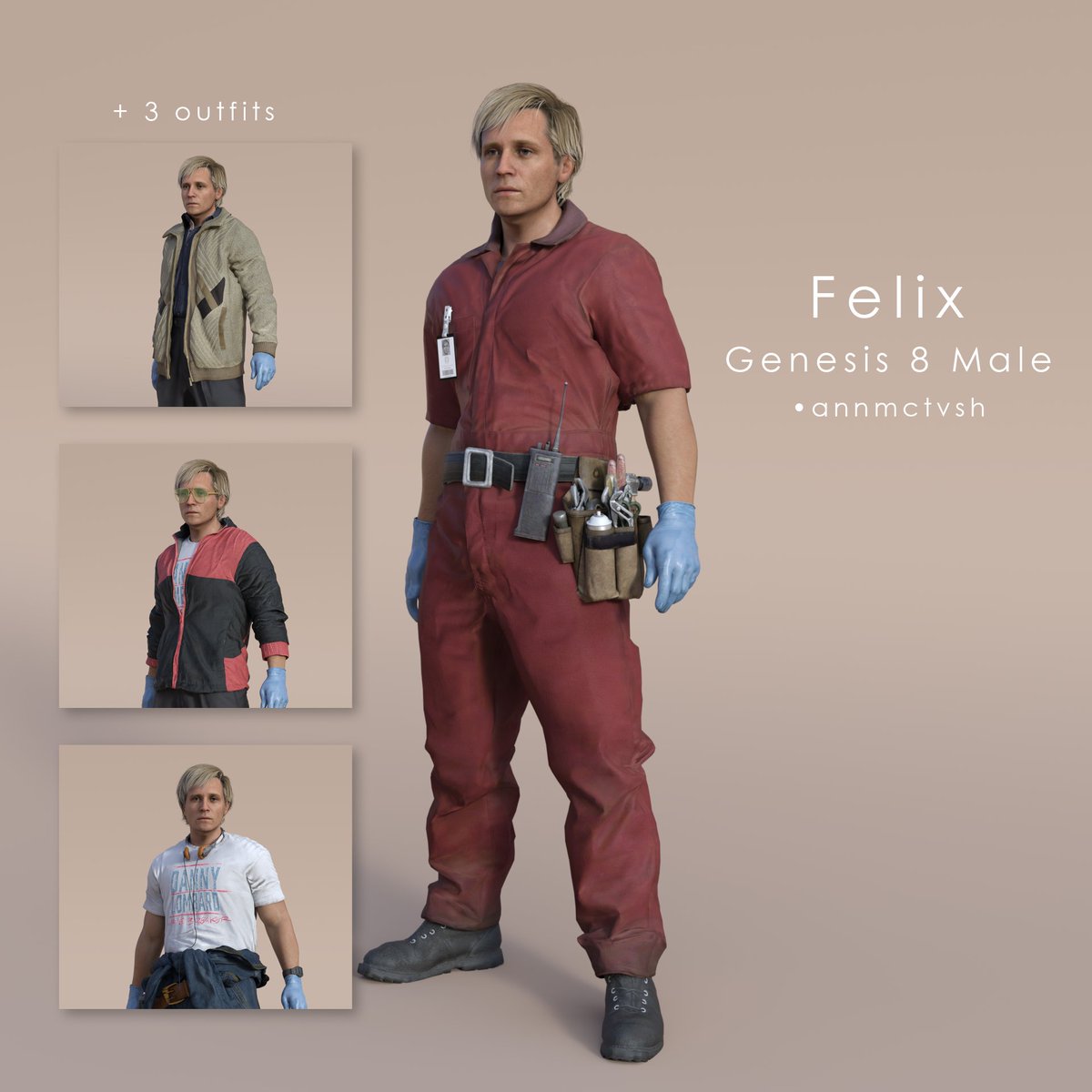 myshadowsfollow's tweet image. Finished Felix Neumann 3d model for DAZ3D! 
It's released now! You can download it for free from:

RenderHub: renderhub.com/annmctvsh/cod-…
Boosty: boosty.to/mctvsh/posts/6…

#felixneumann #callofdutyblackops6 #blackops6 #codbo #callofdutyblackops #mctvsh3dmodels