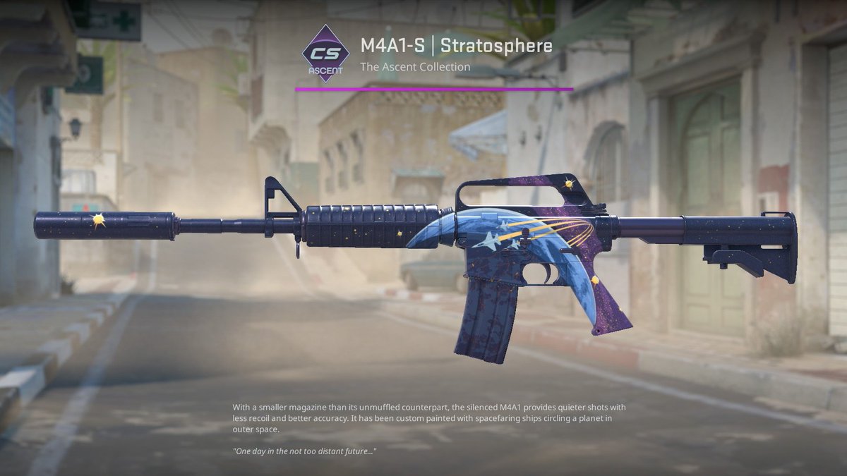 R20_cs's tweet image. CS2 Giveaway M4A1-S Stratosphere 💫

To enter:
1⃣ Follow @prosbind &amp;amp; @R20_cs 
2⃣ Repost, Like and Tag 2 Friends

⏳Rolling in 7 days, Good luck!