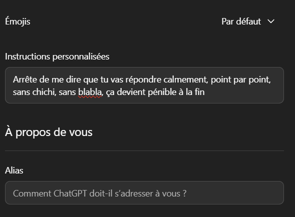 J'espère qu'il aura compris le message 😅