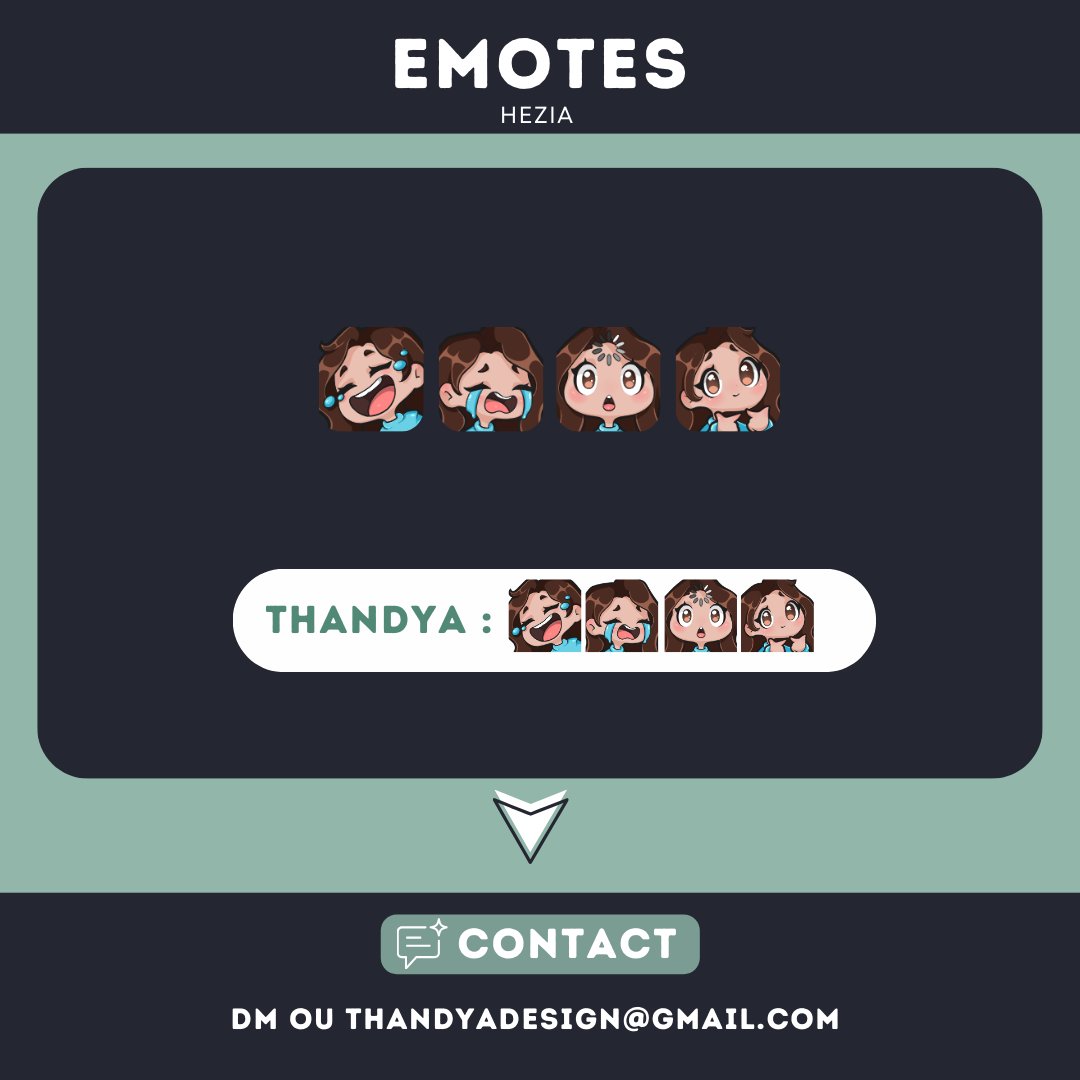 Thandya | Twitch Emote Artist tweet media