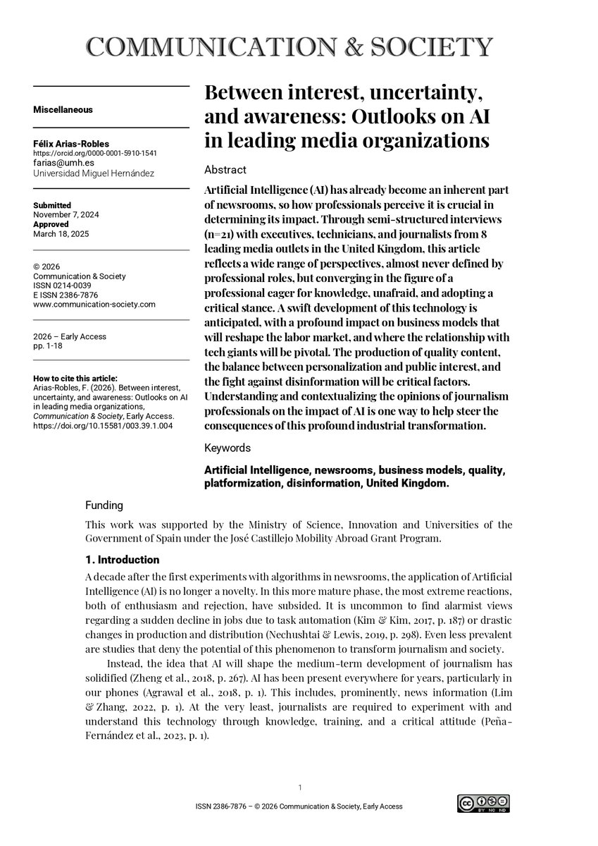 Communication & Society Journal tweet media