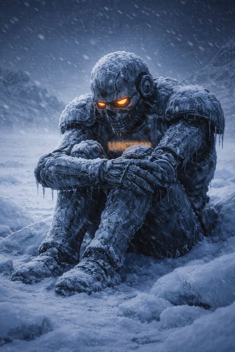 LUNCtron's tweet photo. GM ##LUNCcommunity 
How is the winte treating you? I fucking hate 😤  it. 

Stay Warm 💪 

$LTRN $LUNC #LUNCtron #TerraClassic #LuncArmy https://t.co/2KnLffIqY6