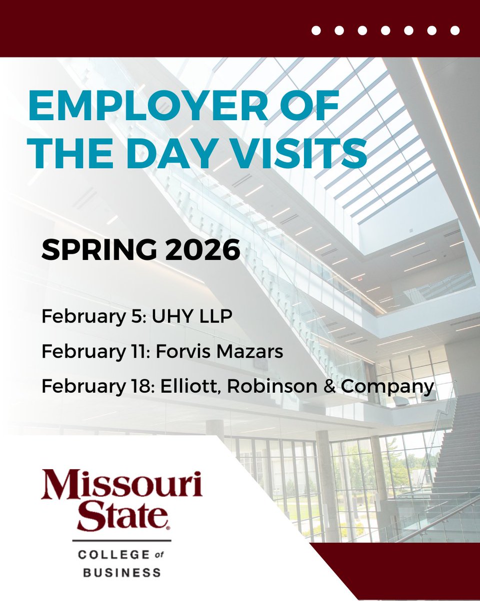 Missouri State College of Business tweet media
