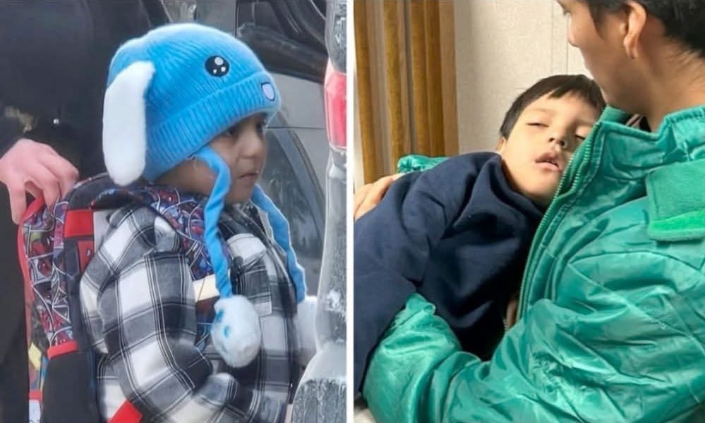 Overheard: Liam Ramos was a happy, healthy child. He loved his school and his classmates. Today, after a week in detention, he is a depressed, lethargic child who sleeps most of the day. He is five years old. Five!

Are you silent because it’s not your child? Stand up, speak up!