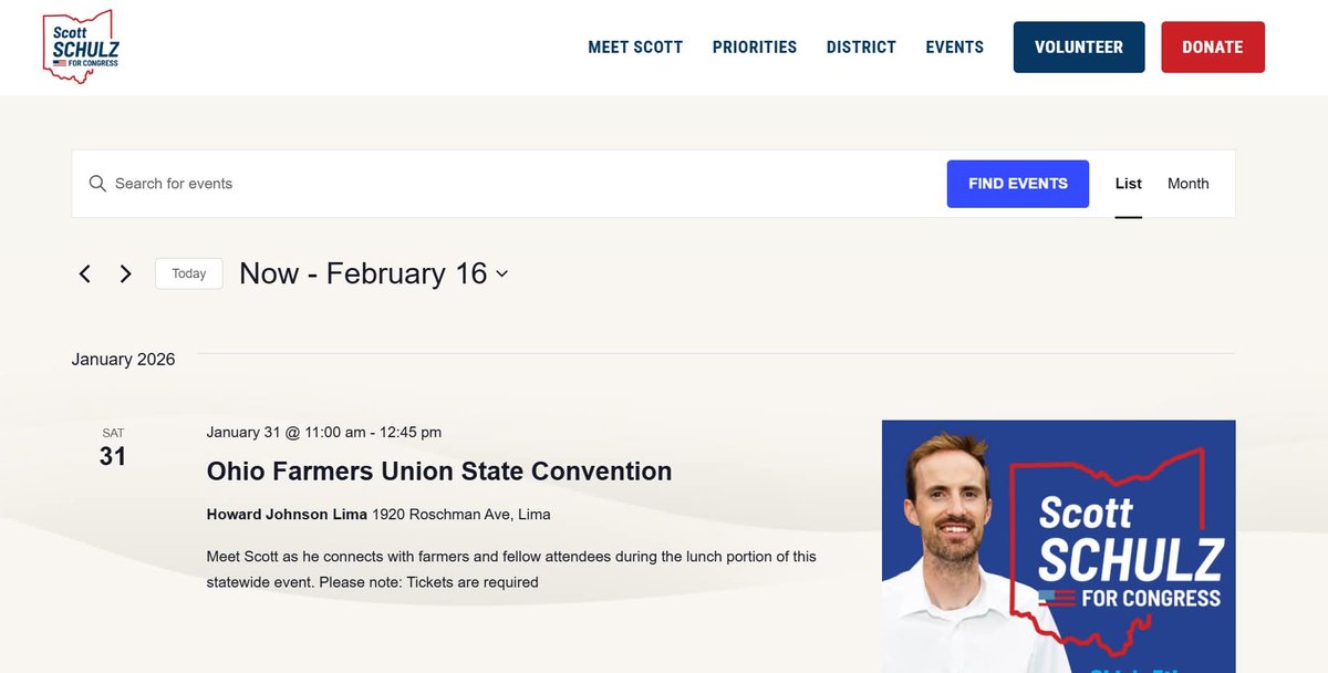 Wondering where you can meet Scott? From community walks to town halls throughout Northeast Ohio, scottforohio.com/events has everything you need! More events will continue to be added.

#MIDTERMS2026 #JustOneVote #OH07
