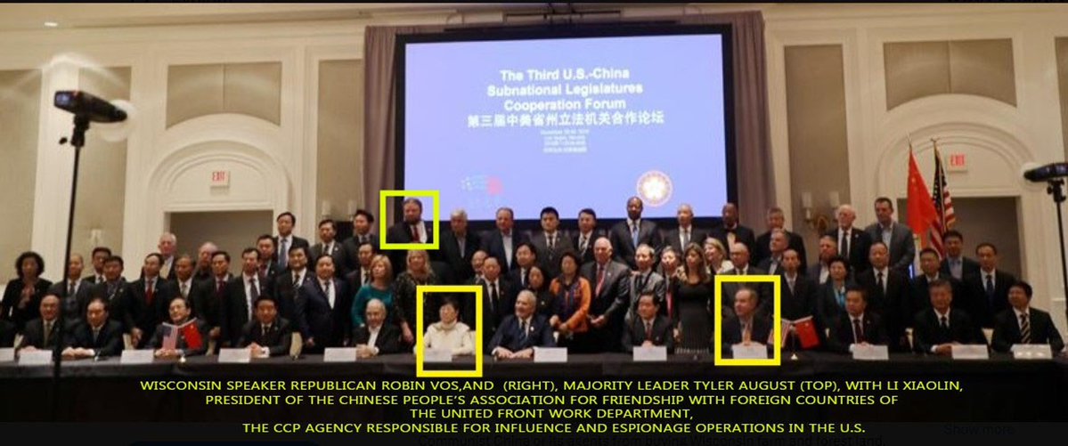 WI Speaker <a href="/repvos/">Robin Vos</a> and Majority Leader <a href="/TylerAugust/">Tyler August</a> both have ties to SLLF—an organization that partnered with a group widely described as linked to the CCP.

Both traveled to China and Las Vegas on SLLF-related trips, raising questions about outside influence and transparency.