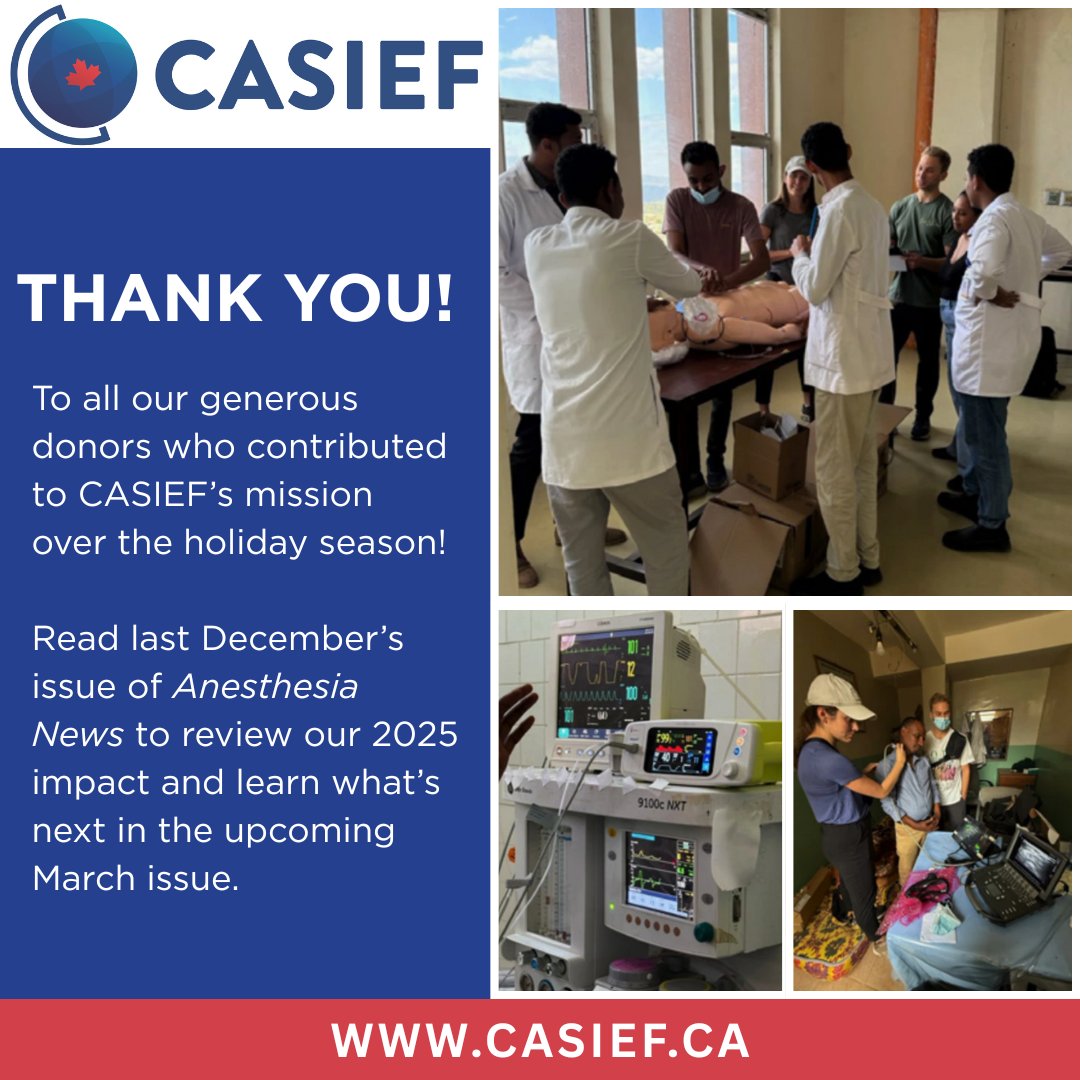 Canadian Anesthesiologists' Society tweet media