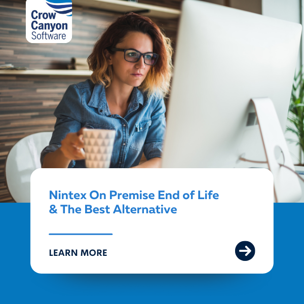 Crow Canyon Software tweet media