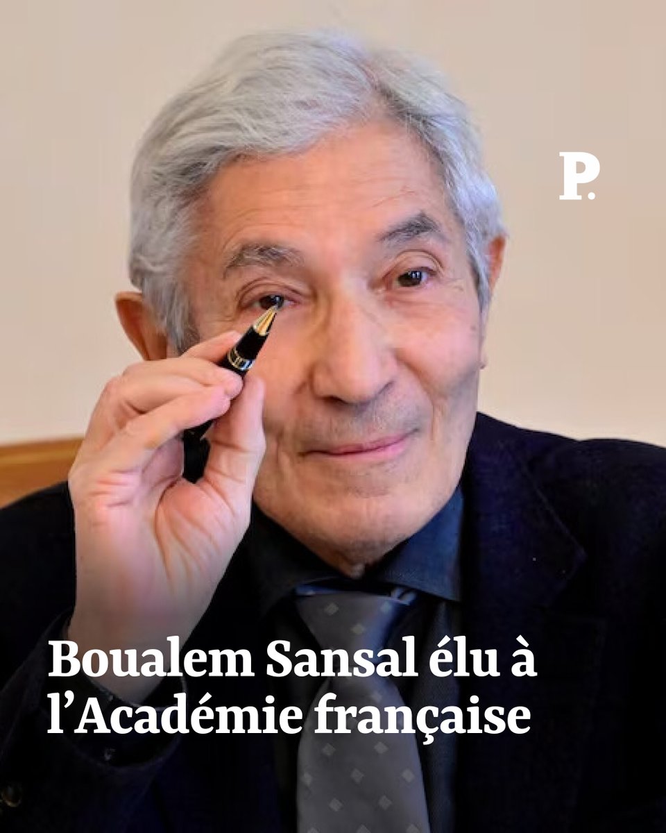 LePoint's tweet image. Après la prison et l’exil intérieur, Boualem Sansal entre à l’Académie française. C’est l’accueil d’un grand écrivain algérien, libre et courageux, et l’hommage rendu à une langue qui protège, relie et ouvre au monde.

Par @daoud_kamel
➡️ l.lepoint.fr/h8f