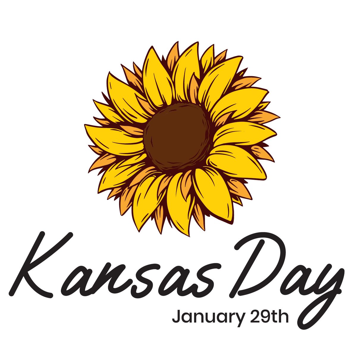 Happy Kansas Day 2026—sunflower state pride in full bloom!