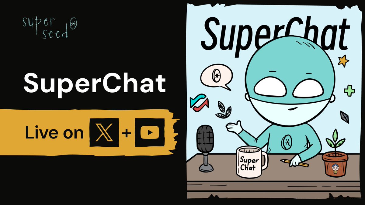 We're going LIVE in an hour 🎙️

Join us to discuss the latest in crypto and AI in our weekly live chat where we get interactive with the community in the comments🌱