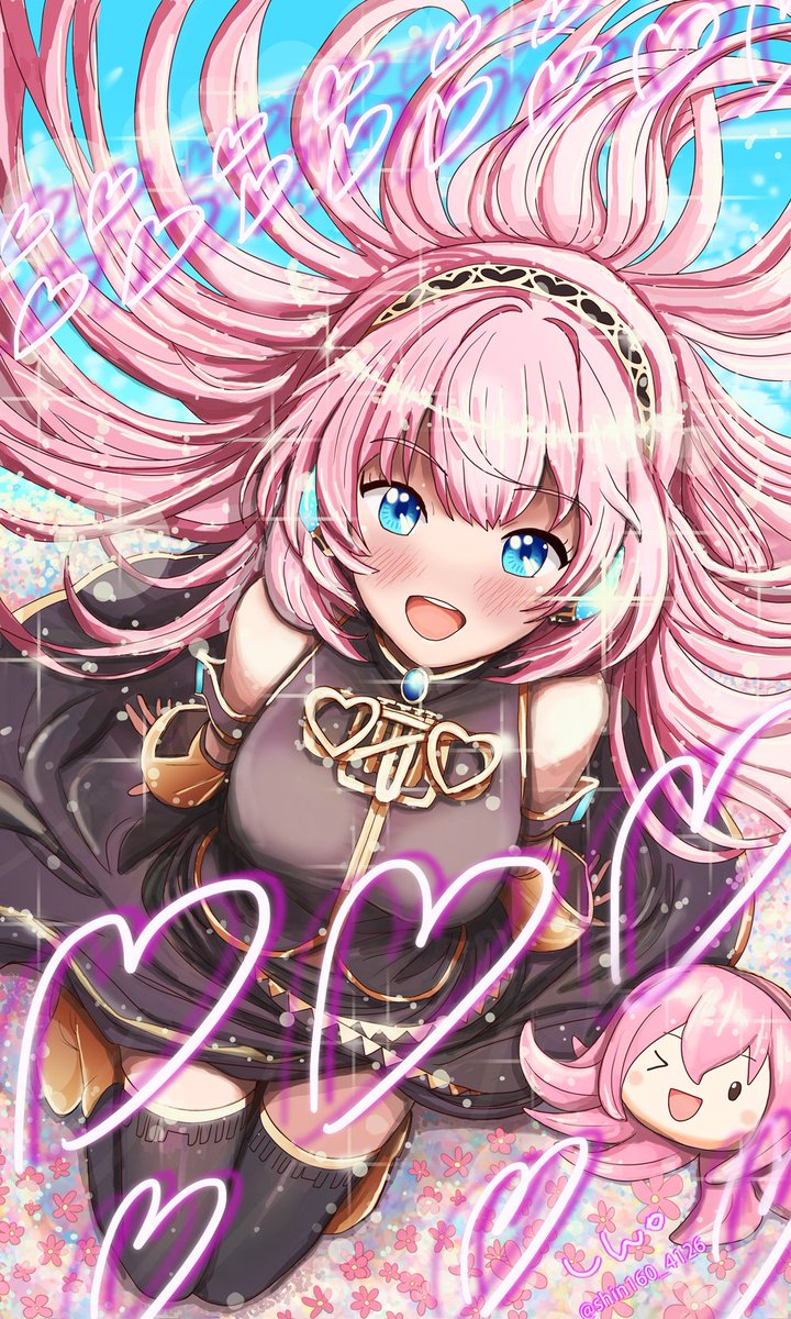 ✨️♡---------------------------

　HAPPY BIRTHDAY  !!!!!

　-----------------------♡✨️

#巡音ルカ誕生祭2026