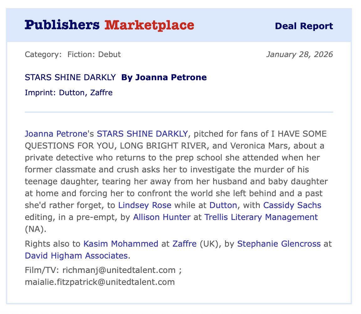 Joanna Petrone tweet media