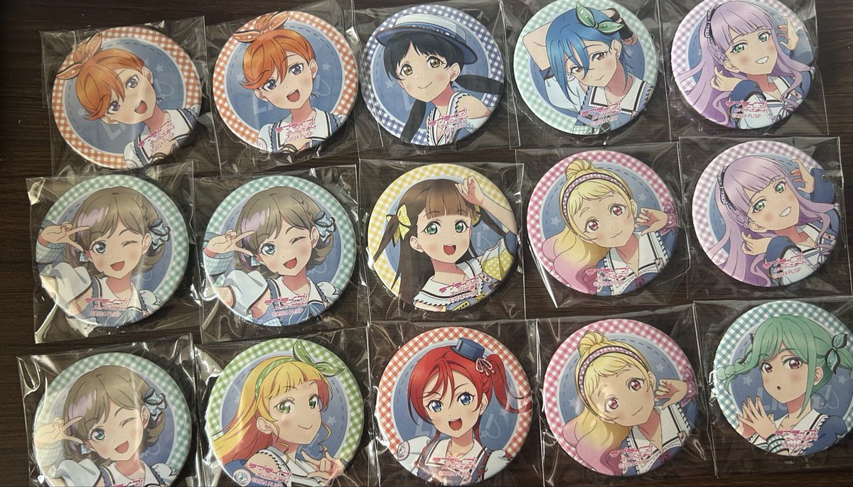 Liella!7thガチャ交換(缶バッジ) 【譲】画像(可可以外) 【求】 唐可可