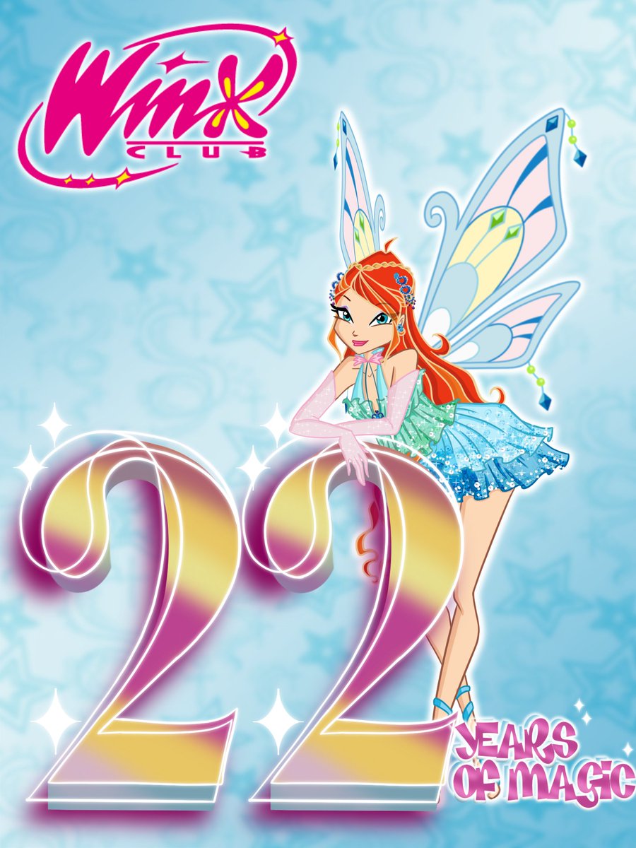 22 years of magic, friendship, spells, glitter and transformations. Happy birthday to the series that changed my life forever! ✨✨
I can´t believe it´s been 22 years under the sign of the WInx! 💫💙🧡💜💚❤️🩷