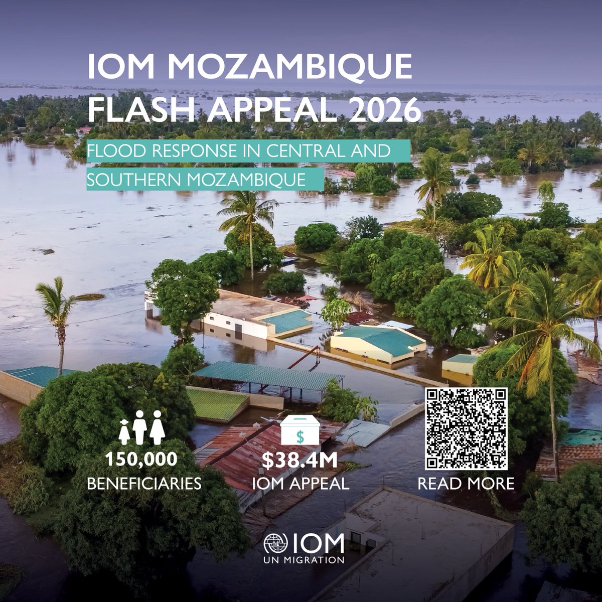 IOM_Mozambique's tweet photo. ⛈️ After heavy rains, many families in #Mozambique have lost their homes, safety, and dignity. Shelter, food, WASH, and healthcare are urgently needed.

Learn more through our appeal to see how ongoing support can help ensure no family is left behind.

👉 https://t.co/BNNaeT0Xjc https://t.co/LwpkSG3JE7