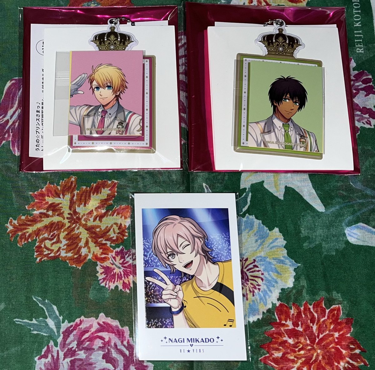 うたプリ 翔 ワンダーランド チェキ 缶バッジ パスポートカード 特典