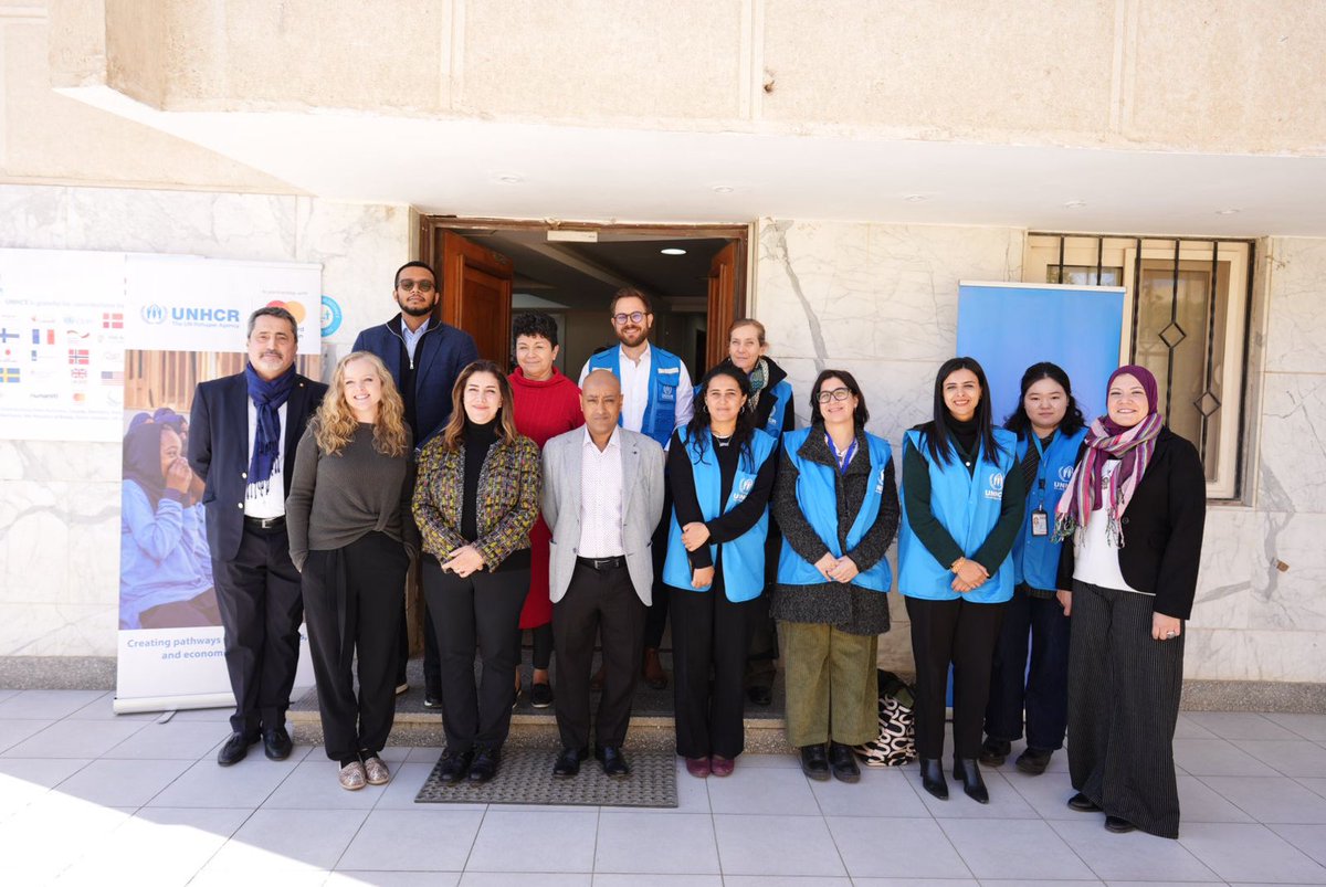 UNHCR Egypt tweet media