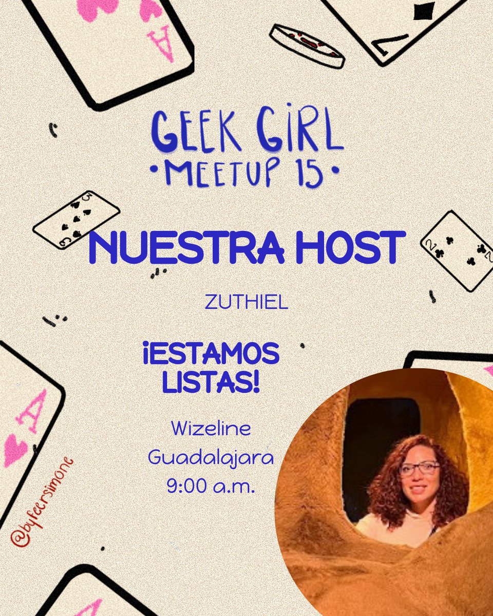 ¿Adivinen quién llevará éste año nuestro GeekGirl MeetUp 15? 

Nada más y nada menos que <a href="/zuthiel/">Ehm Saludo</a> 🌸💪🏻

Ésto va a ser muy interesante y divertido 😉

¡Nos vemos en <a href="/wizelineglobal/">Wizeline</a>  sisters!

#GGMU15 #GGMeetUp15 #Womenintech