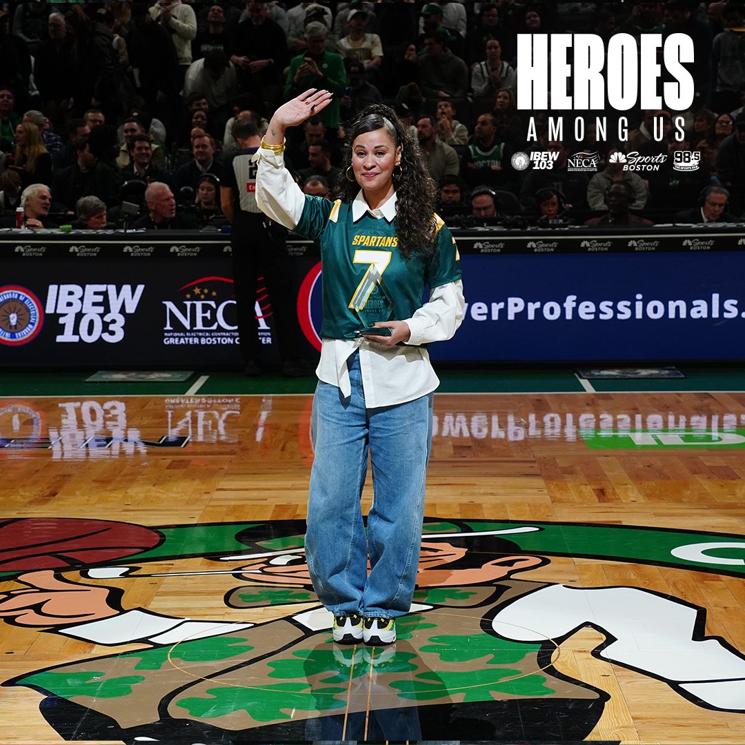 Today’s @IBEW103 & @necaboston #HeroAmongUs is Jeneé Osterheldt, an HBCU alumna who created a multimedia platform to amplify Black voices. She gives back to her HBCU roots, inspiring next-generation storytellers.