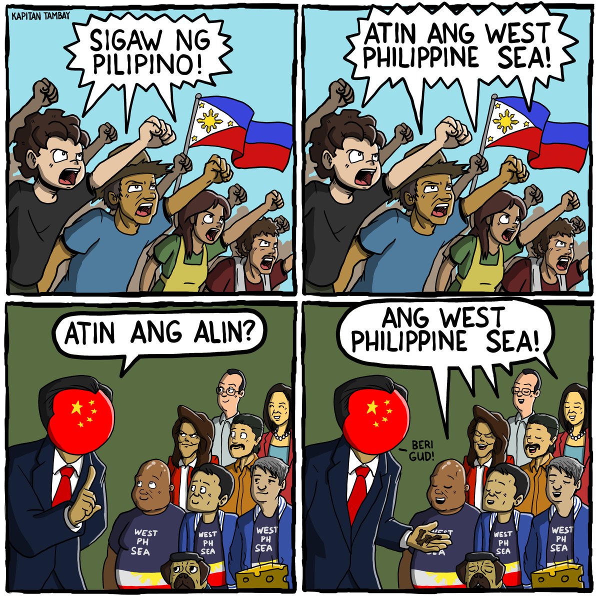 KapitanTambay's tweet image. Atin.