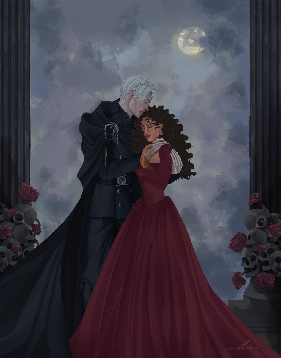 Helena Marino and Kaine Ferron

Art is inspired from The Kiss by Gustav Klimt

A redraw of my first Alchemised art. I finally did the skull I’ve been wanting to draw 🥺 and their poses doesn’t look stiff. 🫶🏻

#alchemised #senlinyu #alchemisedsenlinyu