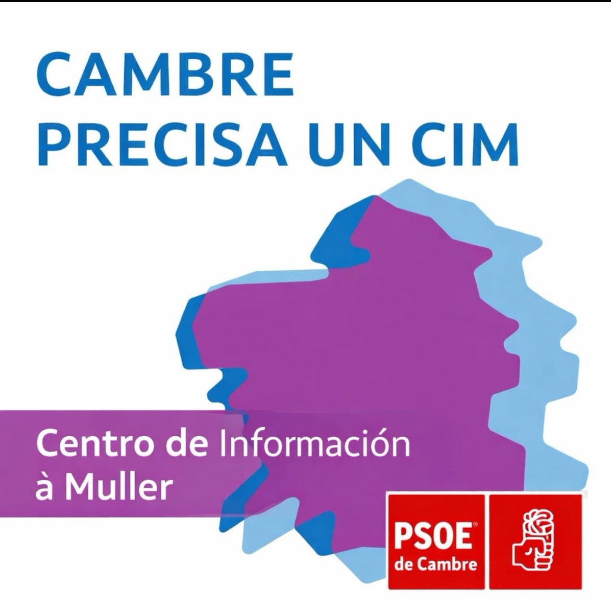 psoecambre's tweet photo. 🟣 No pleno de xaneiro de 2026, o Grupo Municipal Socialista 🌹 presentou unha moción para crear un Centro de Información á Muller (CIM) en Cambre 💜. Aprobada a moción, so cabe que se leve a cabo. Un paso clave pola igualdade ⚧️ https://t.co/nxKXoQkdQX