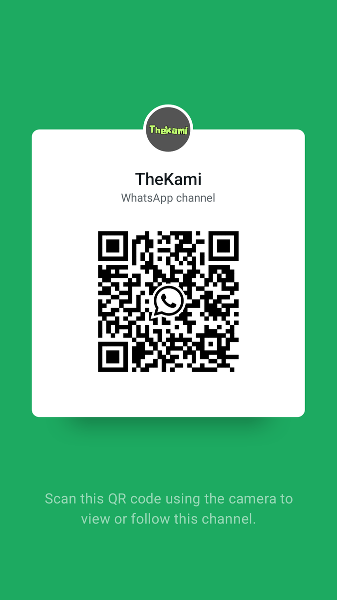 Follow the TheKami channel on WhatsApp: whatsapp.com/channel/0029Vb…