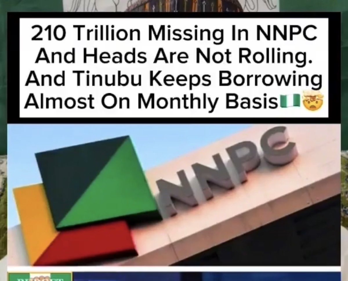 210 Trillion missing. Nigeria total Debts 125 Trillion, 85 Trillion surplus. May it never be well with APC government
