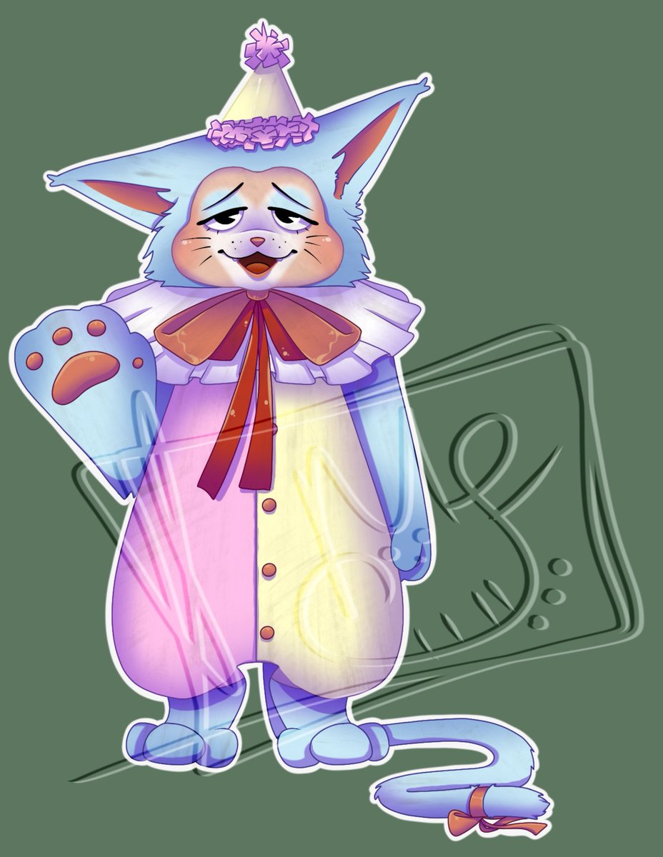 breadandflutter's tweet photo. 【OC】🤡🎈

#originalcharacter #art #plushie https://t.co/VuKyULv94Q