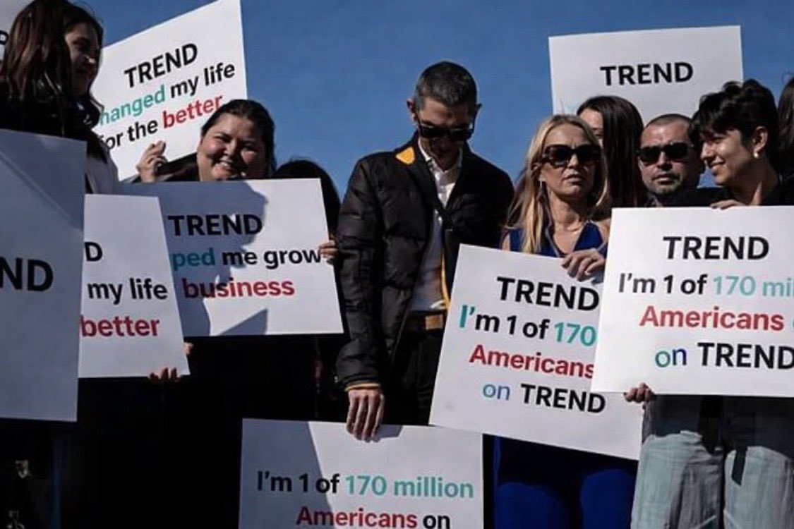 trenddotapp's tweet image. Is TikTok doing ok?