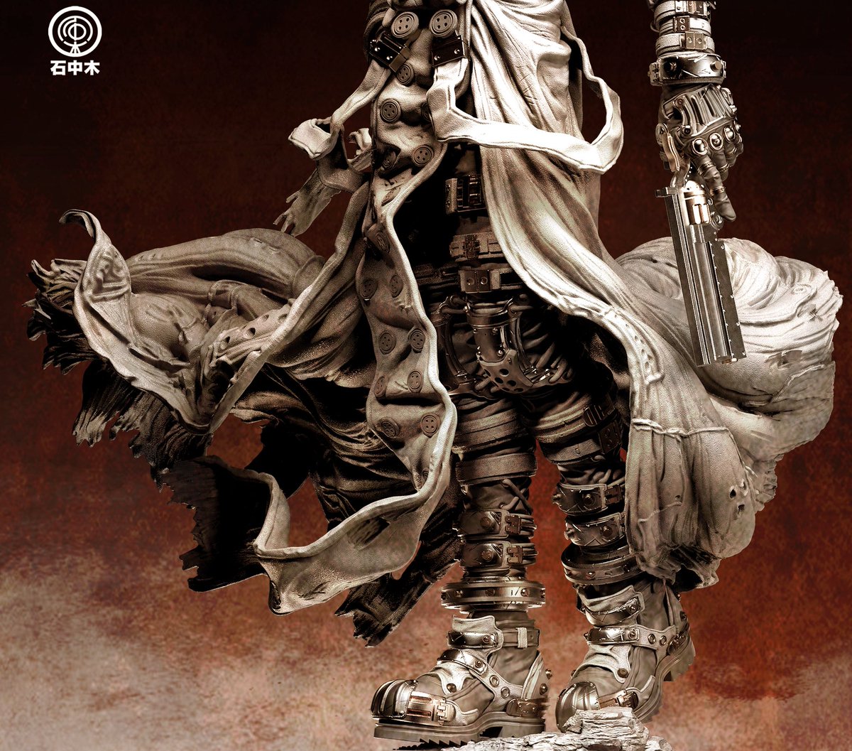 【当日版権作品】WF2026冬
   
“孤高の強者 ” 
3D灰模 渲染圖 展示！

価格：40,000円 
販売数：3個 
サイズ ：35cm
 
卓番：5-08-17

#WF2026W #trigun #內藤泰弘 #少年画報社