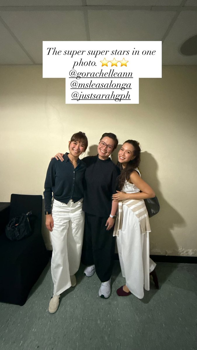 AshMattOfficial's tweet image. SARAH, RACHELLE, and LEA! ♥️👑

@JustSarahG @gorachelleann