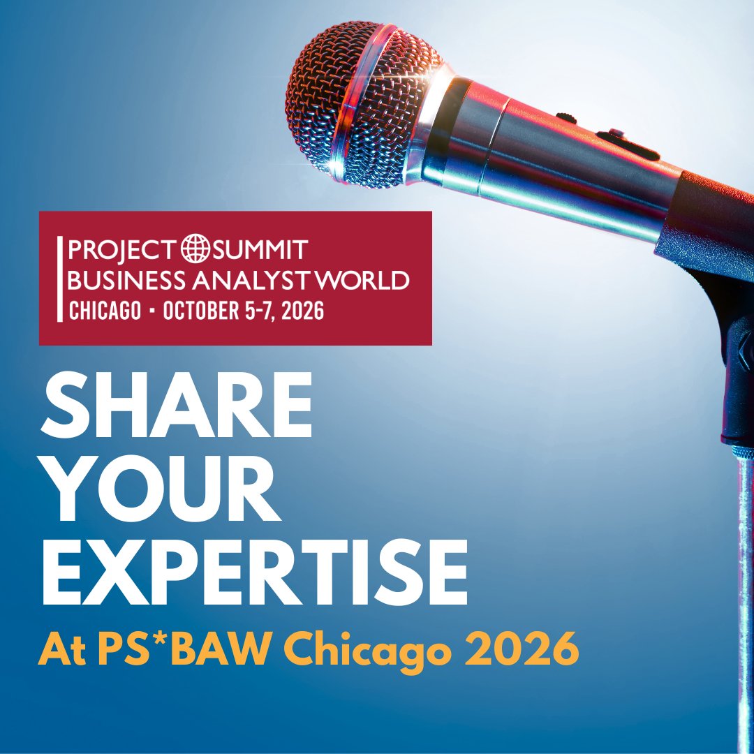 ProjectSummit*ProjectWorld*BAWorld tweet media