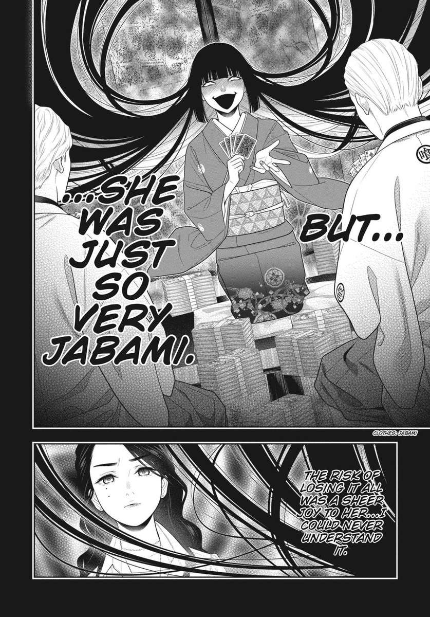 Am I the only one who thinks Yumeko's mother is still alive? I just refuse to believe that she didn't see the marked cards that Tsugiko gave her especially when she was described to be so talented. She possibly could of known about the marks and took the risk anyway but who knows